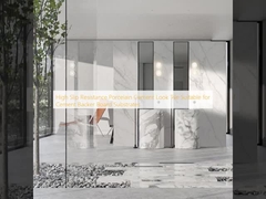 उच्च पर्ची प्रतिरोधक पोर्सिलेन सीमेंट लुक टाइल, सीमेंट बैकर बोर्ड सब्सट्रेट के लिए उपयुक्त