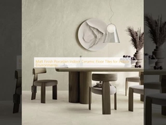 मैट फिनिश पोर्सिलेन इनडोर इनडोर वातावरण के लिए सिरेमिक फर्श टाइलें