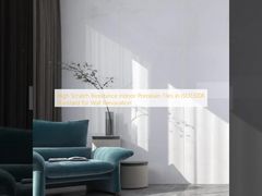 दीवार नवीनीकरण के लिए ISO13006 मानक में उच्च खरोंच प्रतिरोधक इनडोर पोर्सिलेन टाइलें