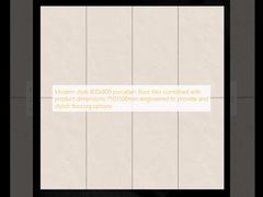 आधुनिक शैली 800x800 चीनी मिट्टी के फर्श टाइल्स उत्पाद आयाम 7501500 मिमी के साथ संयुक्त और स्टाइलिश फर्श विकल्प प्रदान करने के लिए इंजीनियर किए गए हैं