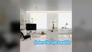 शैली स्थायित्व के लिए आधुनिक चीनी मिट्टी के टाइल फर्श