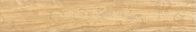 निविड़ अंधकार इंडोर चीनी मिट्टी के बरतन टाइलें, लकड़ी के डिजाइन सोने का रंग सिरेमिक तल टाइलें