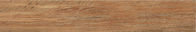 लकड़ी प्रभाव चीनी मिट्टी के बरतन टाइल / लकड़ी टाइल सिरेमिक ब्राउन रंग लकड़ी के तल टाइलें