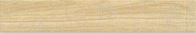 20x120 लकड़ी टाइल / लकड़ी अनाज चीनी मिट्टी के बरतन टाइल क्रीम पीला रंग आउटडोर का अनुकरण करें