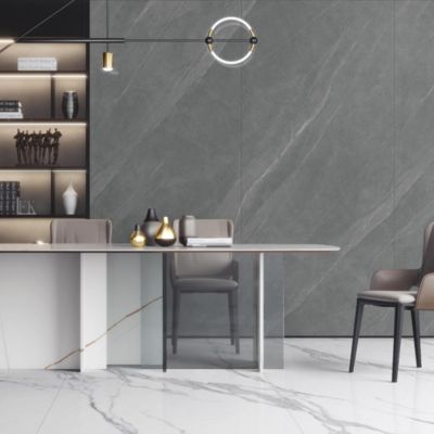 बहुमुखी और लंबे समय तक चलने वाली फर्श के लिए उच्च दाग प्रतिरोधक इनडोर पोर्सिलेन टाइलें