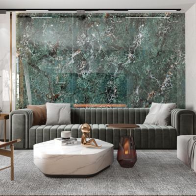 उच्च खरोंच प्रतिरोधी इनडोर चीनी मिट्टी के बरतन पत्थर की टाइलें गोंद नीचे या तैरते स्थापना के लिए एकदम सही समाधान