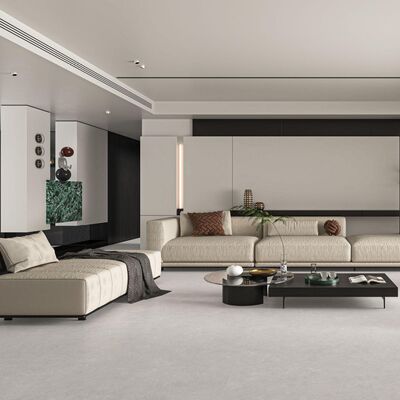आधुनिक चीनी मिट्टी की टाइल चिकनी सतह उच्च दाग प्रतिरोध वाणिज्यिक और आवासीय के लिए बहुमुखी डिजाइन