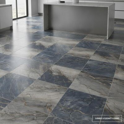Custom Marble Colors Porcelain Kitchen Floor Tiles Offering Moderate To High Slip Resistance Durable And Elegant Flooring Solutions