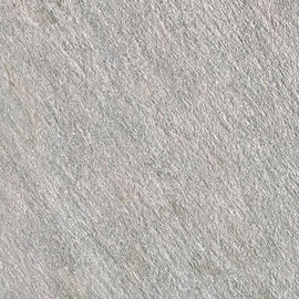 लक्जरी लाइट ग्रे इंडोर चीनी मिट्टी के बरतन टाइलें 60 X 60 सेमी प्रतिरोधी पहनें