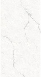 बाहरी दीवार टाइल और फर्श टाइल के लिए 1200 X2400mm बिग स्लैब व्हाइट मैट सरफेस मार्बल लुक पोर्सिलेन टाइलें