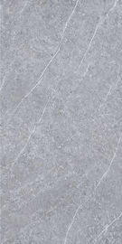 ग्रे पॉलिश शोरूम 1200 X 2400mm सिरेमिक फ्लोर टाइल